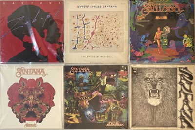 Lot 970 - Santana and Related - LP Collection