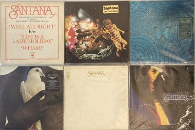 Lot 970 - Santana and Related - LP Collection