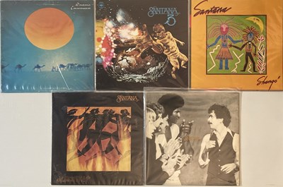 Lot 970 - Santana and Related - LP Collection