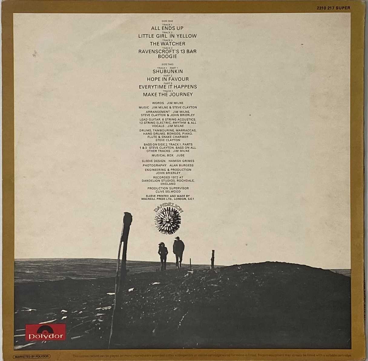 Lot 389 - TRACTOR - TRACTOR LP (UK OG - 2310 217)