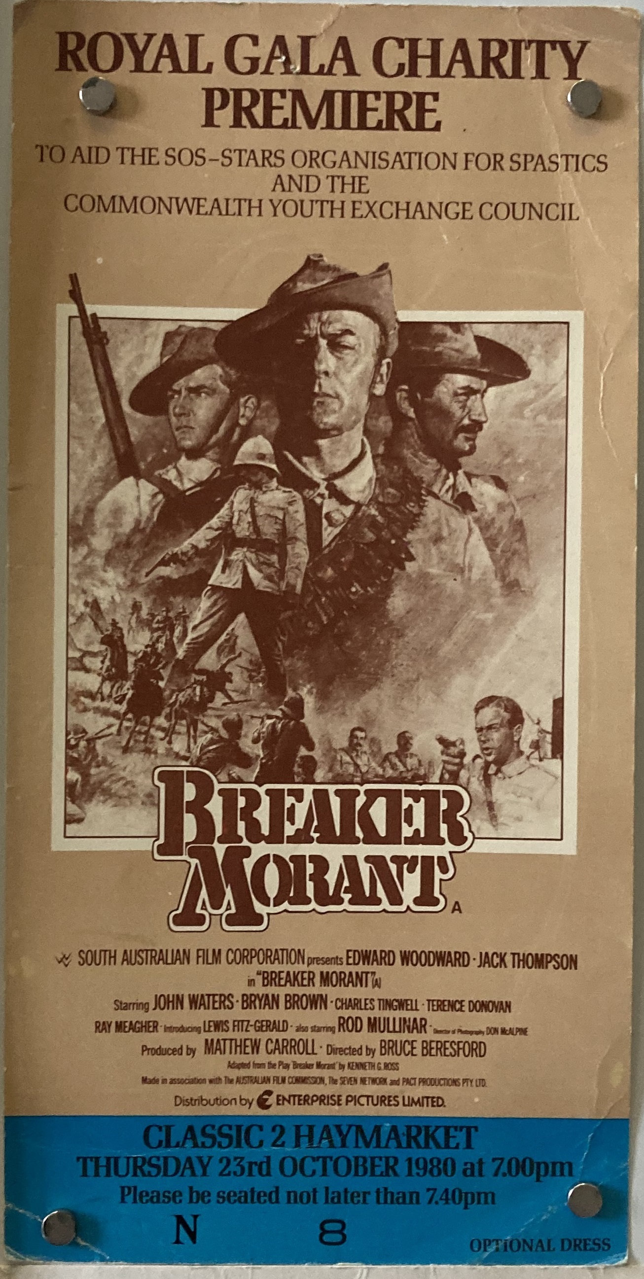 Lot 29 - BREAKER MORANT - BRIAN BYSOUTH SIGNED POSTER