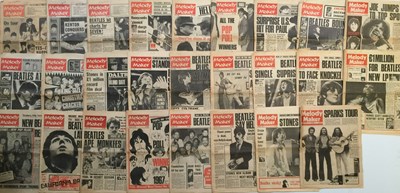 Lot 70 - MELODY MAKER - COLLECTION OF ISSUES C 1960S.