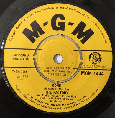 Lot 33 - THE FACTORY - PATH THROUGH THE FOREST/ GONE 7" (UK FREAKBEAT - MGM 1444)