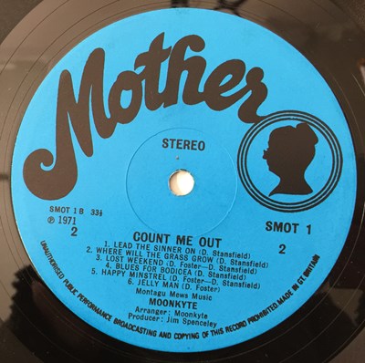 Lot 37 - MOONKYTE - COUNT ME OUT LP (UK ACID-FOLK - MOTHER - SMOT 1)