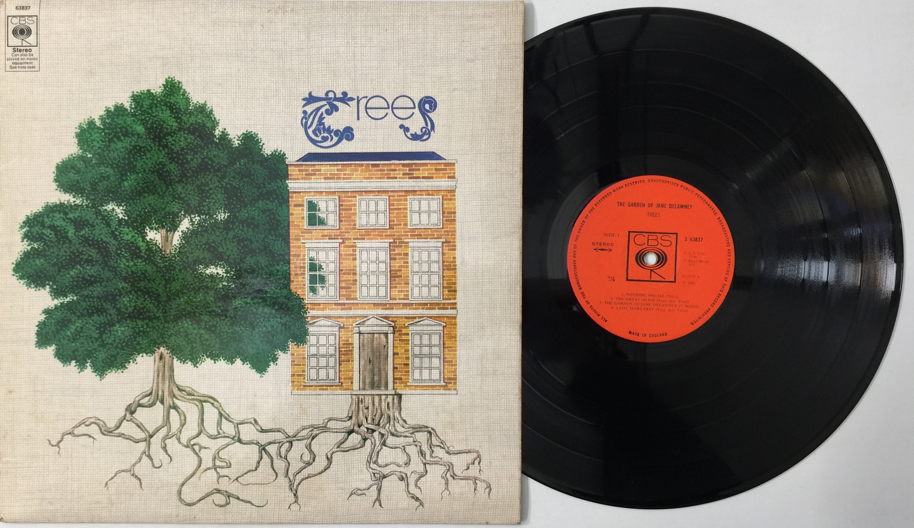 Lot 39 TREES THE GARDEN OF JANE DELAWNEY LP (UK