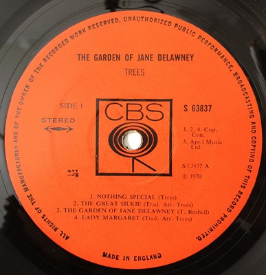 Lot 39 - TREES - THE GARDEN OF JANE DELAWNEY LP (UK ORIGINAL CBS - S63837)