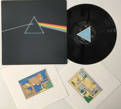 Lot 44 - PINK FLOYD - THE DARK SIDE OF THE MOON LP (UK SOLID TRIANGLE - SHVL 804)