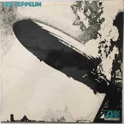 Lot 48 - LED ZEPPELIN - LED ZEPPELIN 'I' LP (ORIGINAL UK 'TURQUOISE' LETTERING/SUPERHYPE COPY - ATLANTIC 588171 - WITH PROMO INSERT)