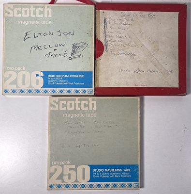 Lot 168 - ELTON JOHN - RECORDING TAPES.