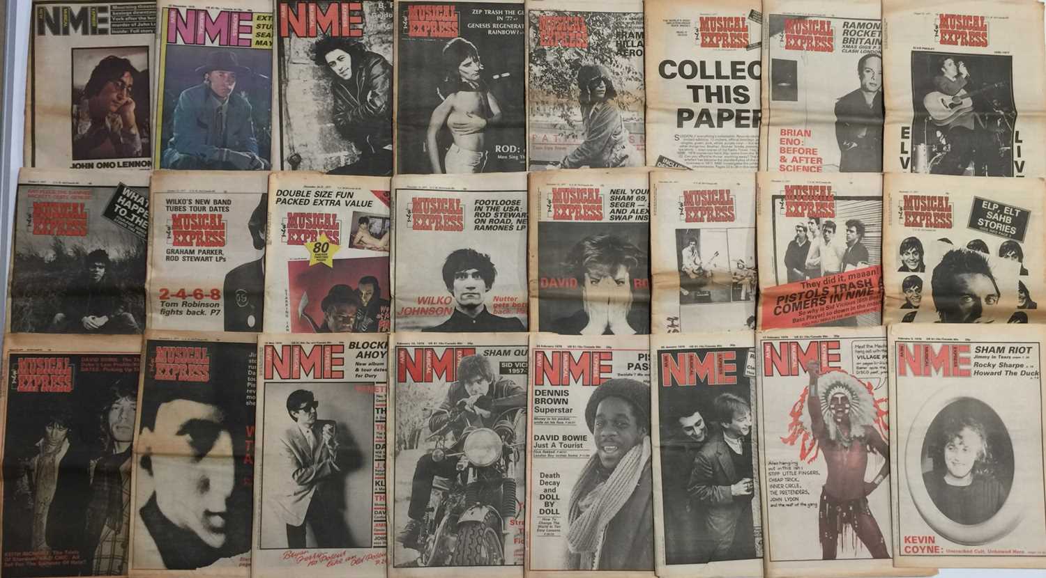 Lot 78 - NME MAGAZINE - 1976-80.