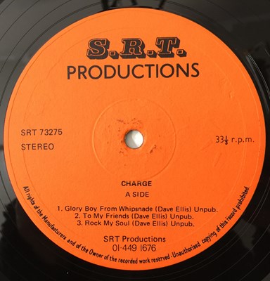 Lot 56 - CHARGE - CHARGE LP (UK HEAVY -PSYCH/ SRT PRODUCTIONS - SRT 73275)