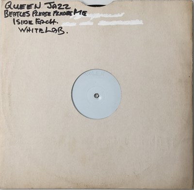 Lot 58 - QUEEN - JAZZ LP (WHITE LABEL/ MISSPRESS W/ BEATLES - PLEASE PLEASE ME ON OTHER SIDE)