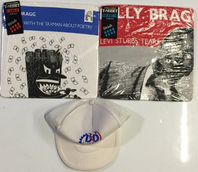 Lot 309 - BILLY BRAGG T-SHIRTS AND HAT