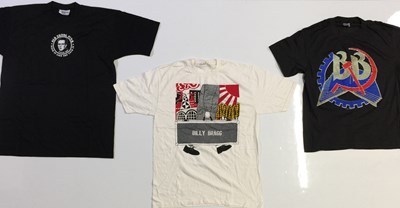 Lot 310 - BILLY BRAGG T-SHIRTS.