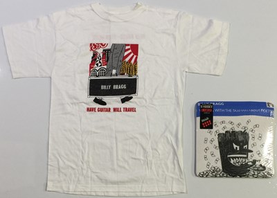 Lot 310 - BILLY BRAGG T-SHIRTS.