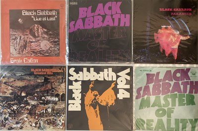 Lot 975 - Black Sabbath/ Ozzy/ Dio - LP & 12" Singles