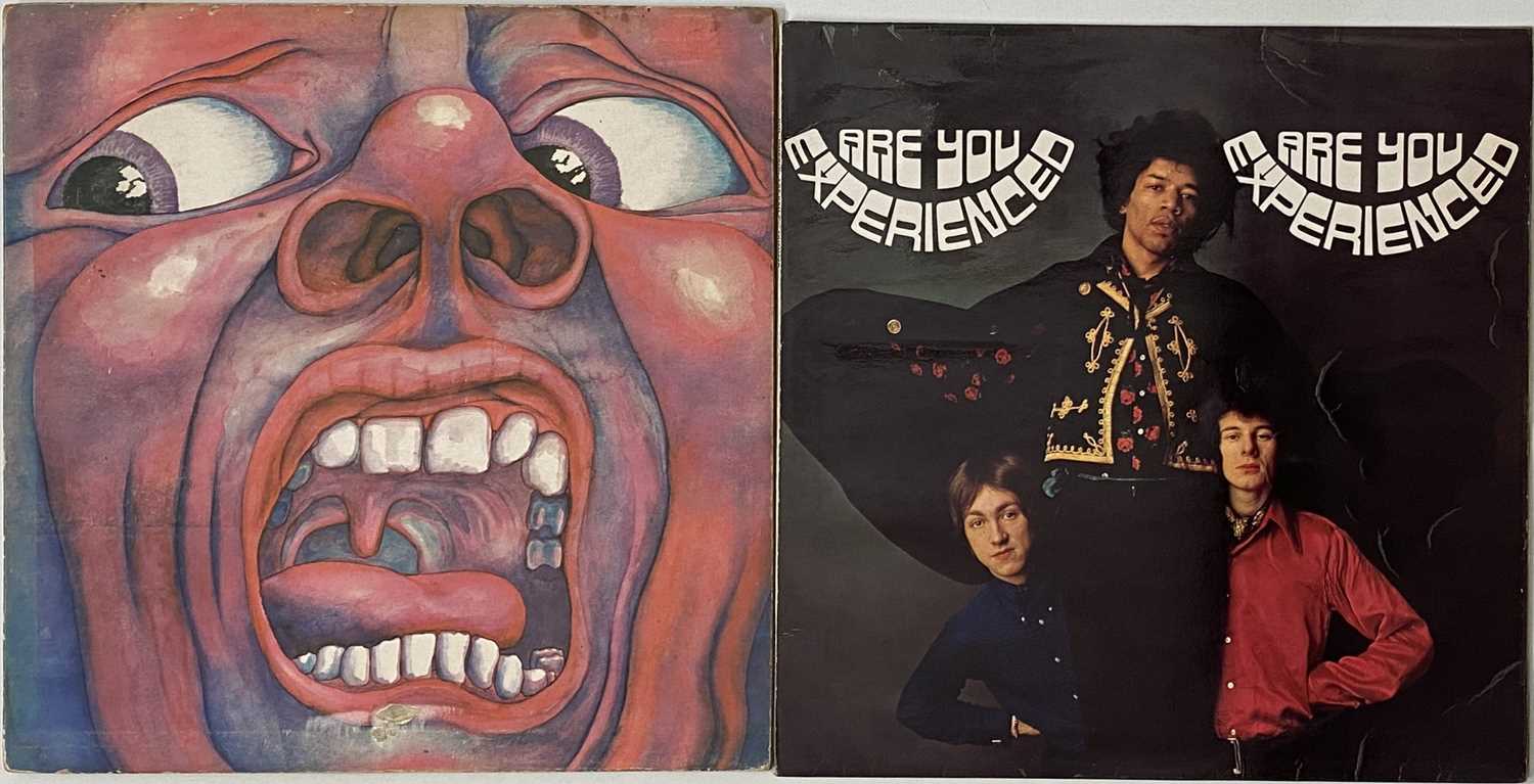 Lot 678 - JIMI HENDRIX/ KING CRIMSON - ORIGINAL UK LP PACK