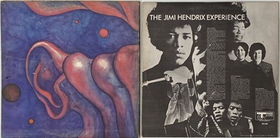 Lot 678 - JIMI HENDRIX/ KING CRIMSON - ORIGINAL UK LP PACK