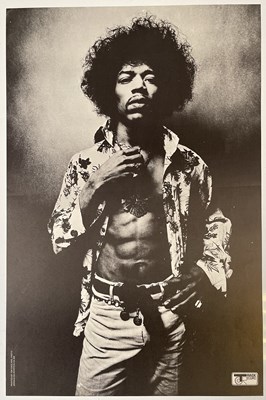 Lot 146 - OSIRIS VISIONS - AN ORIGINAL TRACK RECORDS POSTER - JIMI HENDRIX.