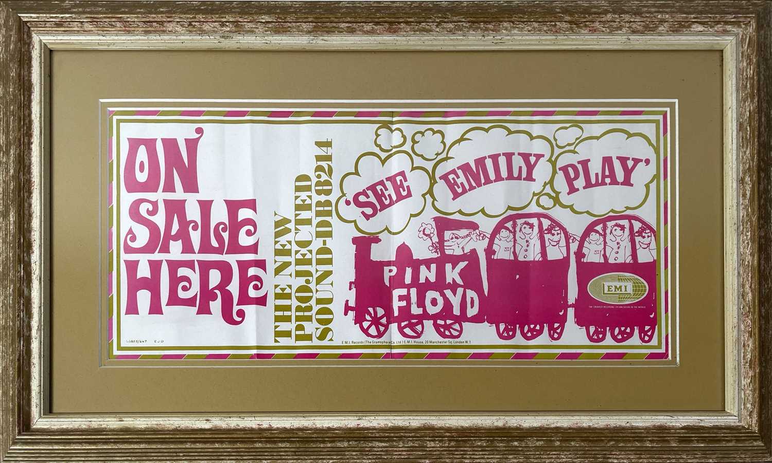 Embrily Pray Lot 106 - PINK FLOYD INTEREST - AN ORIGINAL 'SEE EMILY