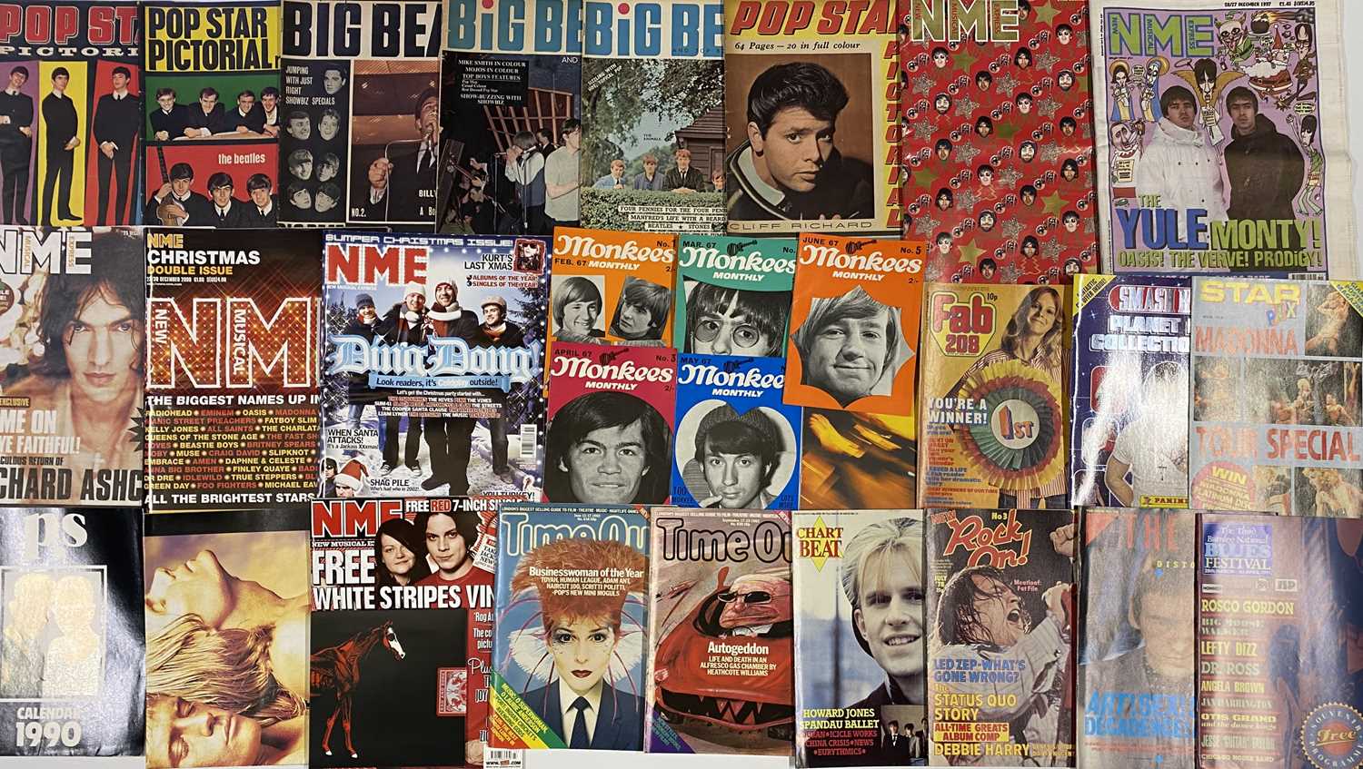 Lot 81 - ASSORTED MUSIC MAGAZINES 1967-2007 INC