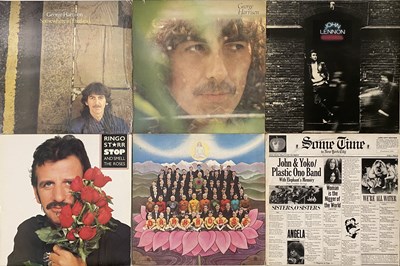 Lot 690 - THE BEATLES - SOLO RELEASES (LP COLLECTION)