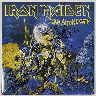 Lot 90 - IRON MAIDEN - FULLY SIGNED LP.