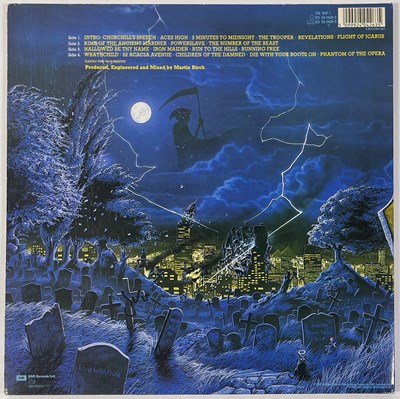 Lot 90 - IRON MAIDEN - FULLY SIGNED LP.