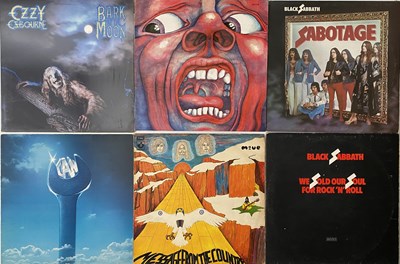 Lot 707 - HEAVY/ CLASSIC/ PROG - ROCK LP COLLECTION