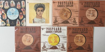 Lot 716 - POSTCARD RECORDS 7" PACK (SCOTTISH POST-PUNK/ WAVE/ ALT)