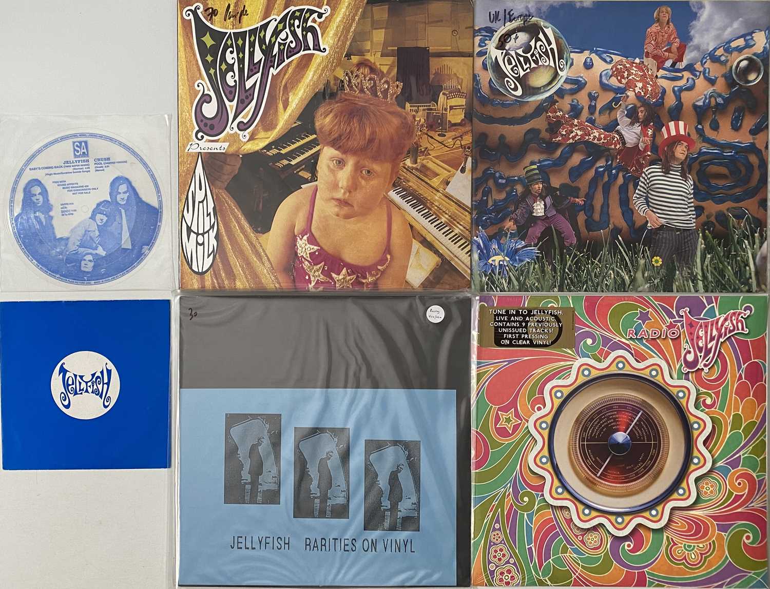 Lot 725 - JELLYFISH - LP/ 7" FLEXI PACK