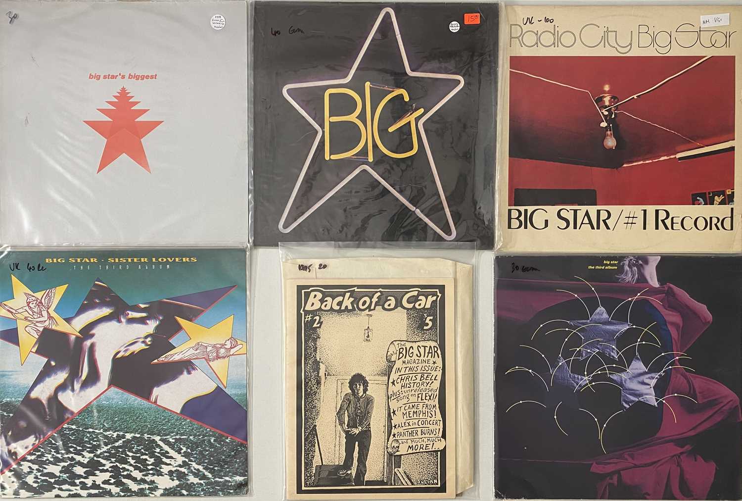 Lot 729 - BIG STAR - LP RARITIES PACK