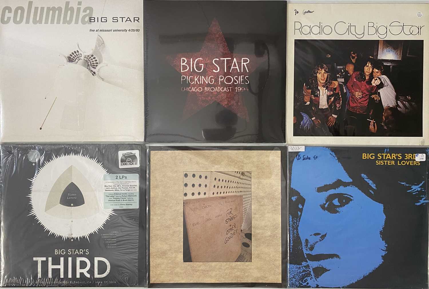 Lot 730 - BIG STAR AND RELATED - LP PACK