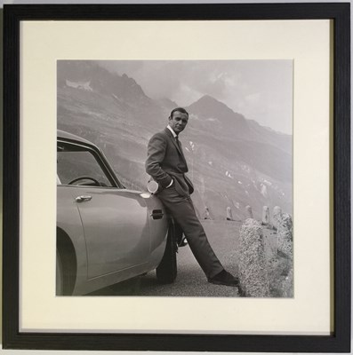 Lot 142 - JAMES BOND SAMSONITE PROMOTIONAL BRIEFCASE TOMORROW NEVER DIES & SEAN CONNERY FRAMED PHOTOGRAPH