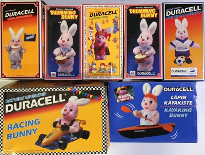 Lot 202 - BOXED DURACELL BUNNY TOYS