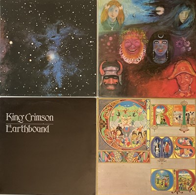 Lot 917 - King Crimson - LPs (Including Robert Fripp Signed)