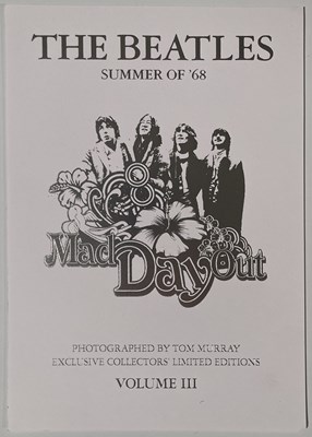 Lot 358 - TOM MURRAY SIGNED BEATLES PRINT & CATALOGUE