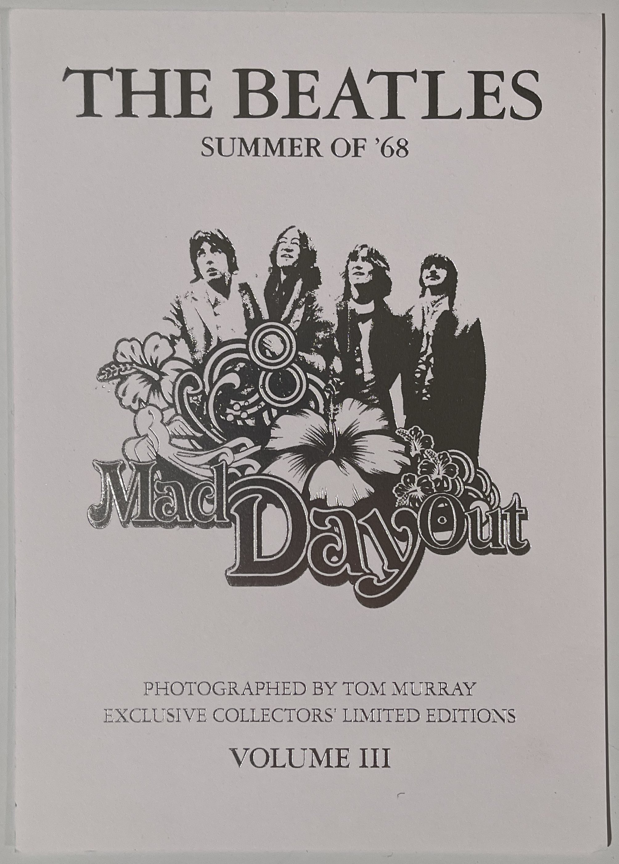 Lot 358 TOM MURRAY SIGNED BEATLES PRINT & CATALOGUE