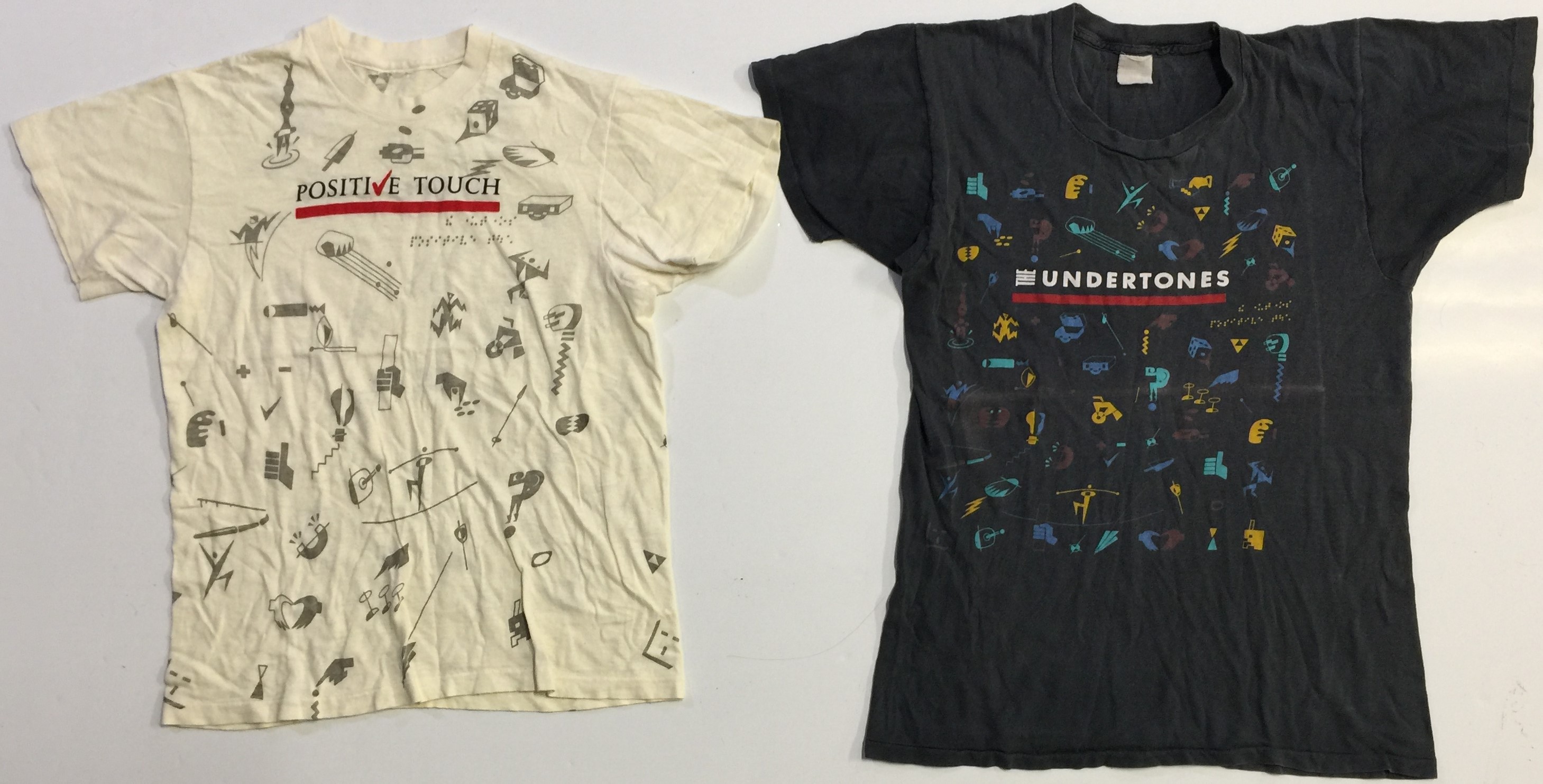 Lot 445 - UNDERTONES POSTER AND T-SHIRTS