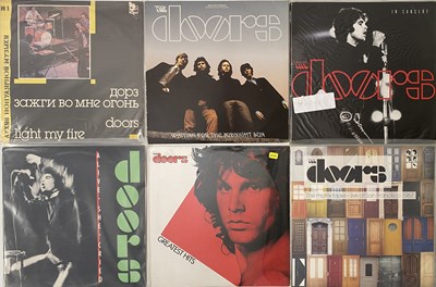 Lot 736 - THE DOORS - COMPS / PRIVATE PRESSINGS - LPs