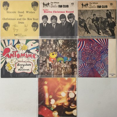 Lot 65 - THE BEATLES - COMPLETE CHRISTMAS FLEXI DISC COLLECTION