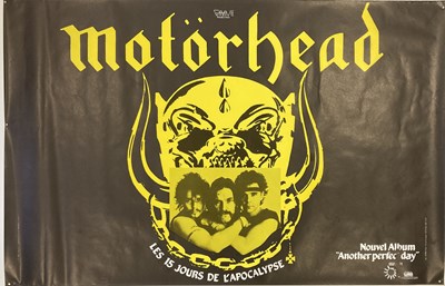 Lot 112 - MOTORHEAD ANOTHER PERFECT DAY FRENCH POSTER 