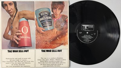 Lot 70 - THE WHO - THE WHO SELL OUT LP (UK ORIGINAL WITH POSTER - TRACK 612 002).