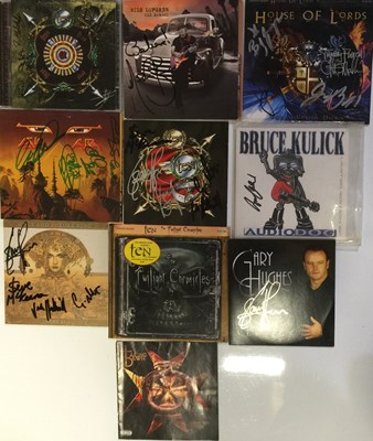 Lot 270 - COLLECTION OF METAL/HARD ROCK SIGNED CDS