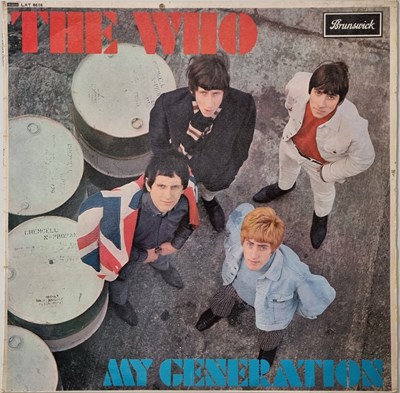 Lot 822 - THE WHO - MY GENERATION LP (UK OG - BRUNSWICK - LAT.8616)