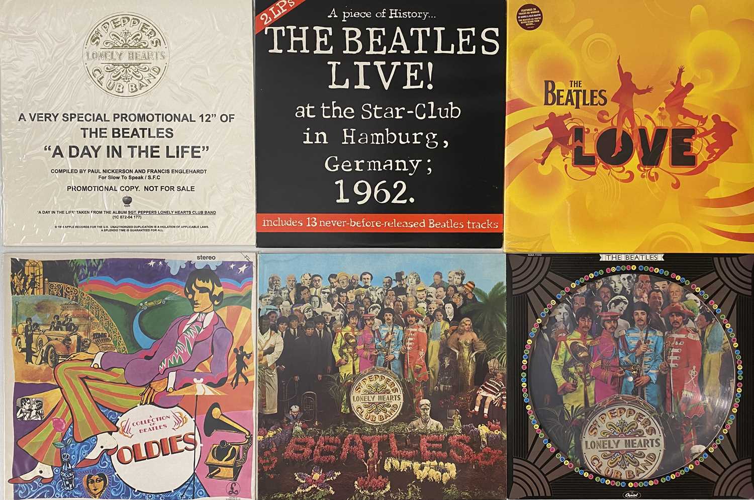 Lot 831 THE BEATLES MODERN/ REISSUE LPs