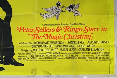 Lot 357 - THE BEATLES INTEREST - THE MAGIC CHRISTIAN (1969) A UK QUAD POSTER.