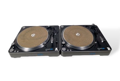 Lot 9 - STANTON T.62 TURNTABLES (PAIR).