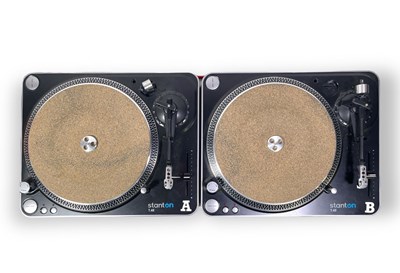 Lot 9 - STANTON T.62 TURNTABLES (PAIR).