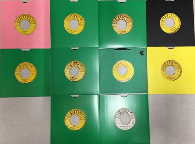 Lot 841 - SUN RECORDS - 7" COLLECTION (OGs/ REISSUES)